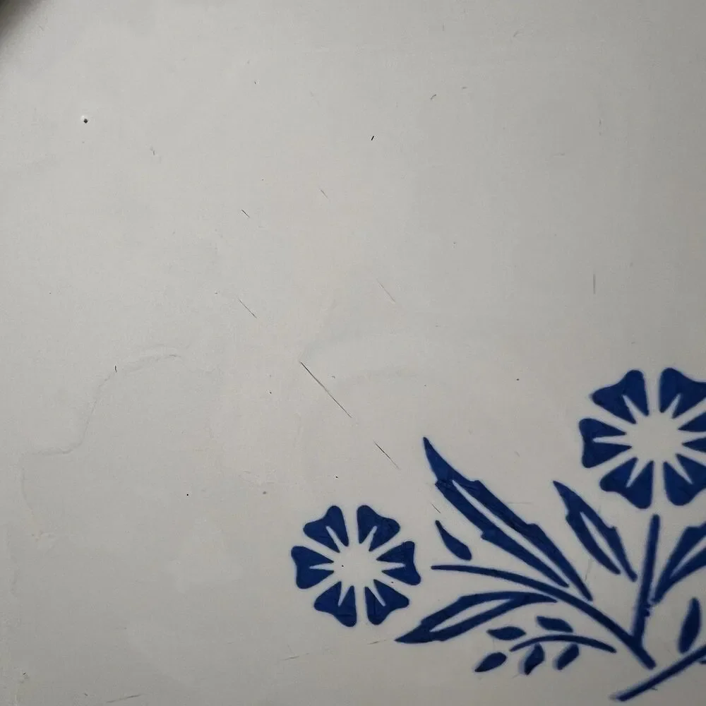 Vintage CorningWare Blue Cornflower 9